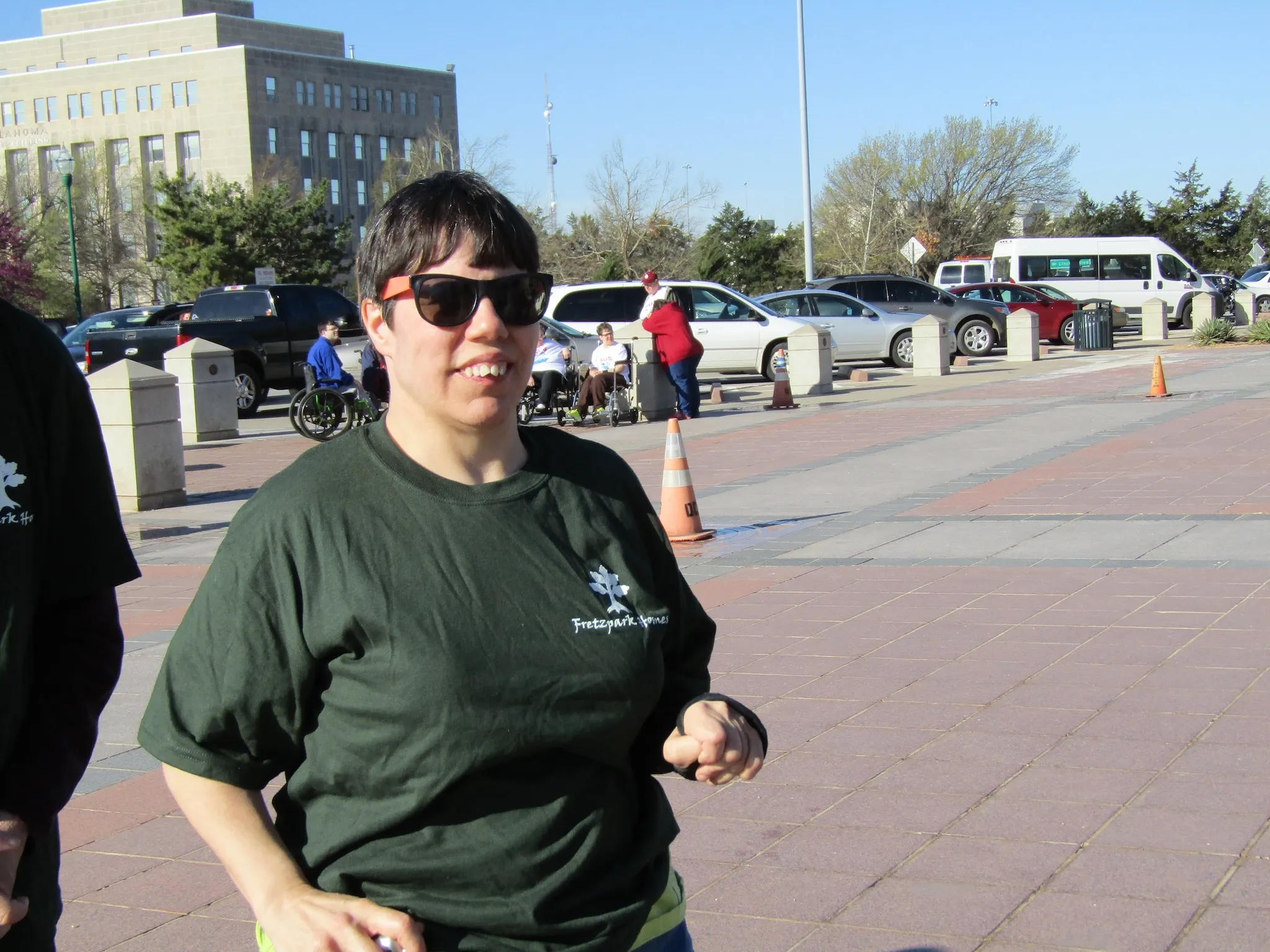 Fretzpark members participating in activities